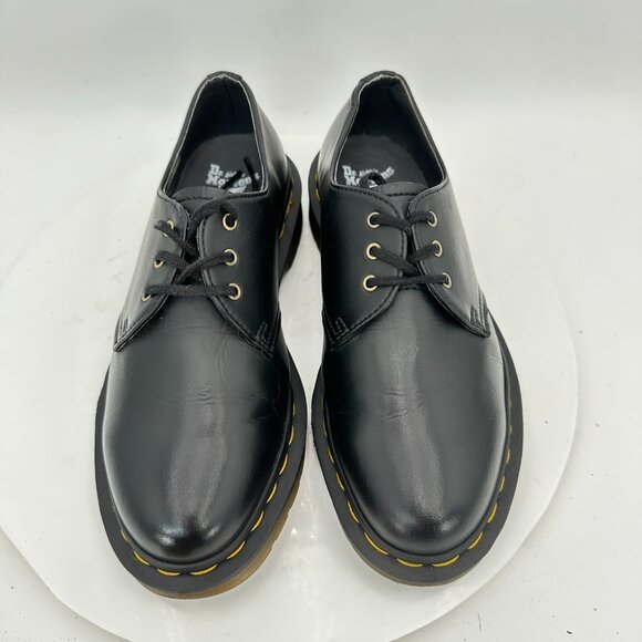 Dr. Martens Shoes - Dr Martens The Original 14046 Women Size 6 Black Leather Low Top Derby Shoes